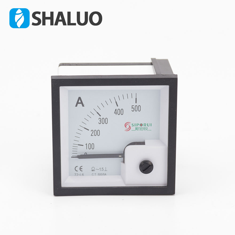 Caja de interruptor de grupo electrógeno diésel, voltímetro a juego, amperímetro, medidor de frecuencia SQ72 72T1 universal