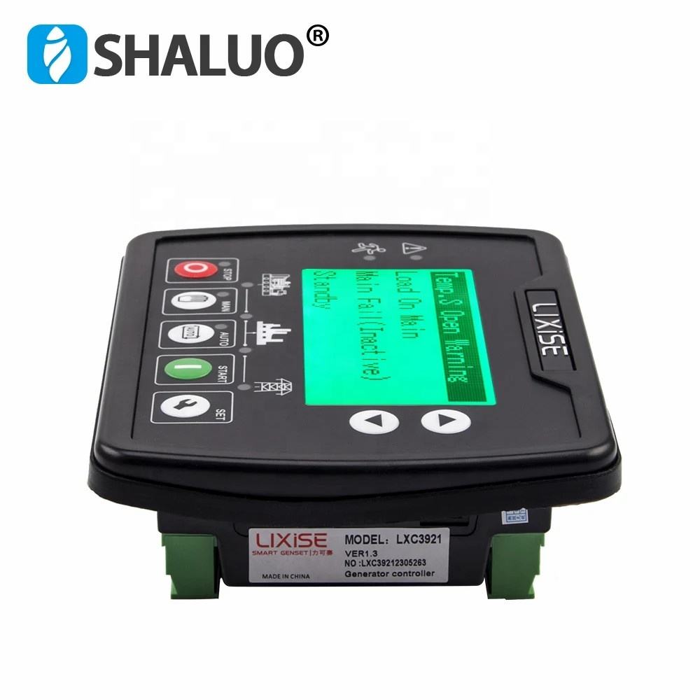 Controlador de generador LIXiSE LXC3921 AMF, módulo de Control remoto inteligente con comunicación 4G, configuración Bluetooth, piezas de grupo electrógeno
