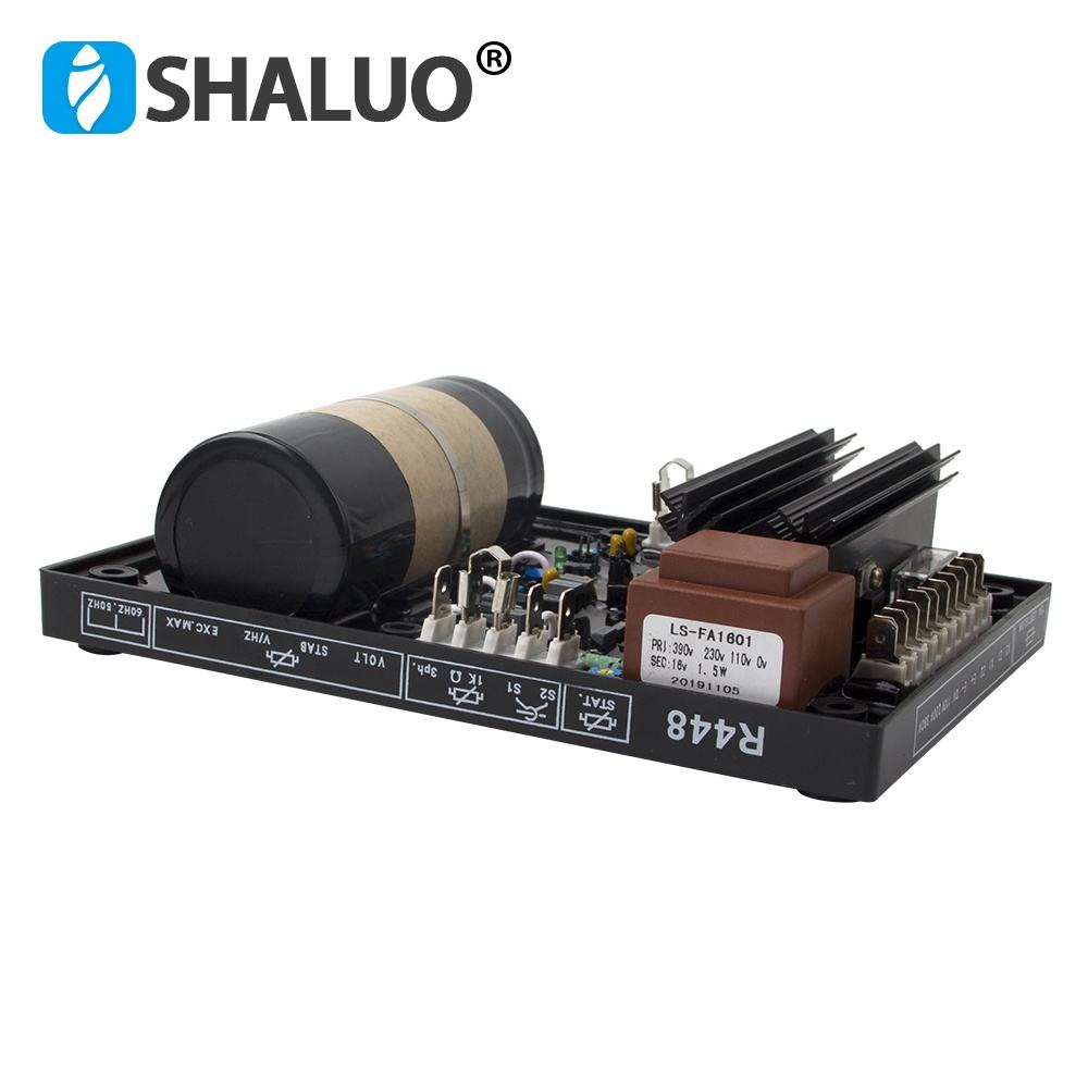 Generador regulador de voltaje diésel automático R448 AVR piezas de CA AVR
