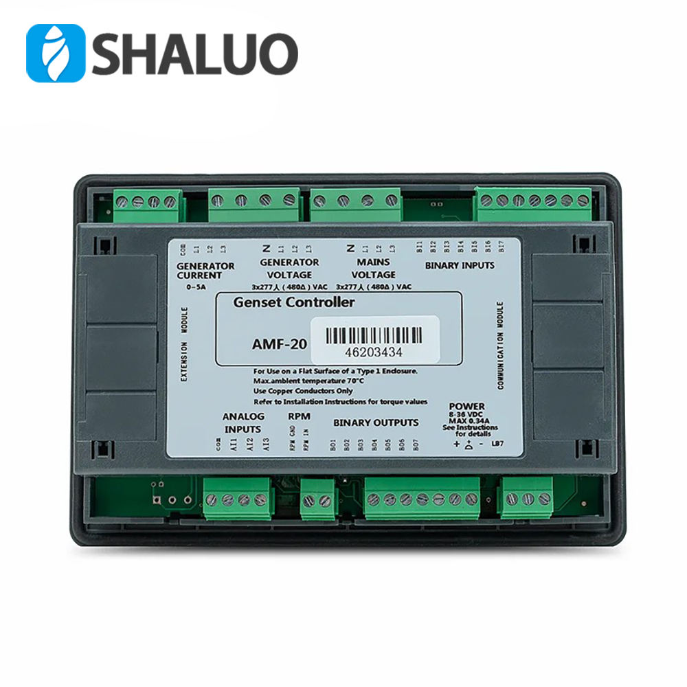 Módulo de Control de generador diésel AMF20, controlador de generador de arranque automático compatible con AMF20 Original