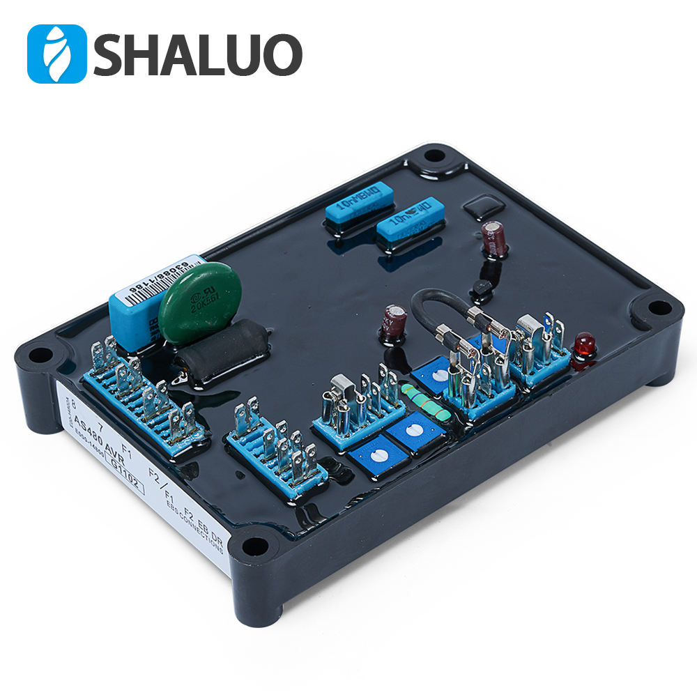 Alternador sin escobillas avr AS480, estabilizador y regulador de voltaje electrónico automático, generador diésel de CA, precio avr