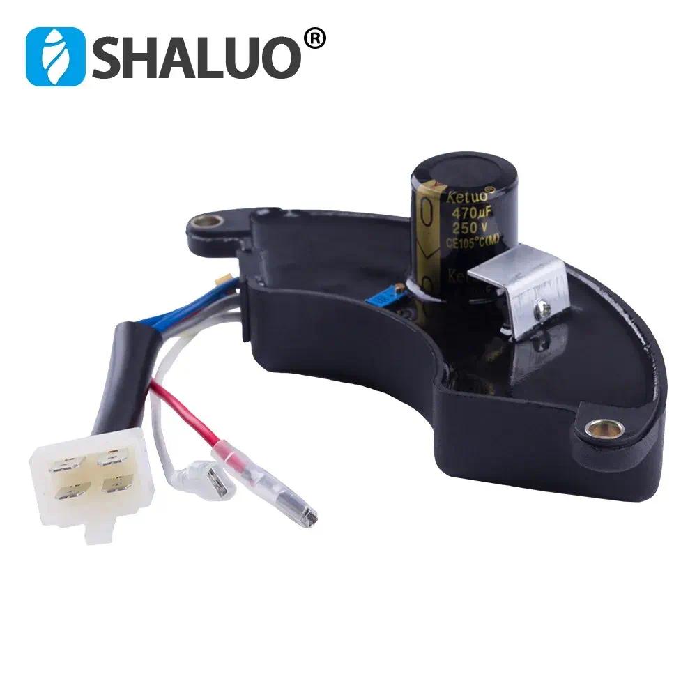 Piezas de repuesto para generador de gasolina, generador monofásico Avr, regulador de voltaje automático, 5kw, 470UF, estabilizador Avr, 220v, 400V, 5kw