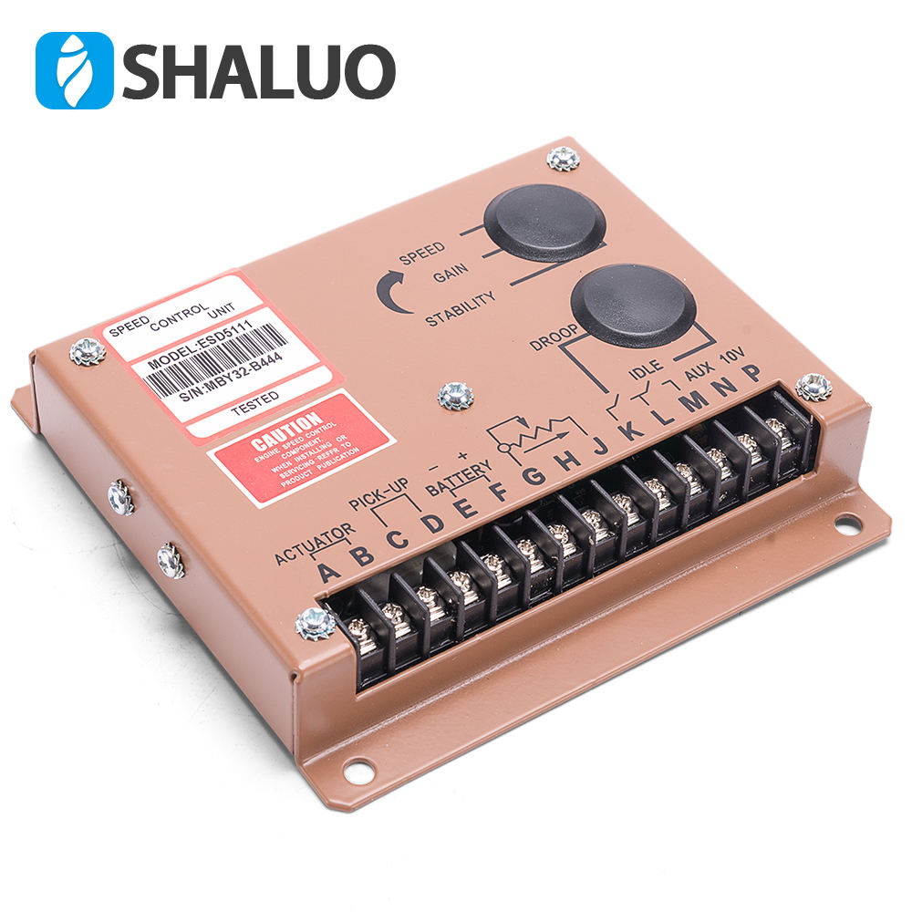 Unidad de control de velocidad del generador esd5111
