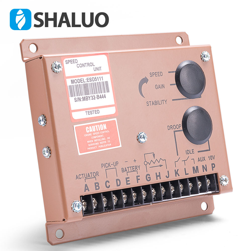 Unidad de control de velocidad del generador esd5111
