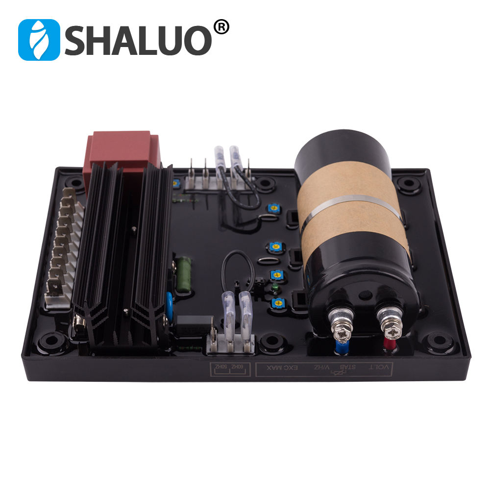 Regulador de voltaje del generador R448 avr, estabilizador de controlador ajustable automático trifásico