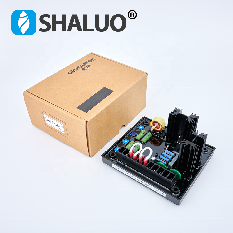Regulador de voltaje automático tipo sin escobillas AVR AVC63-7