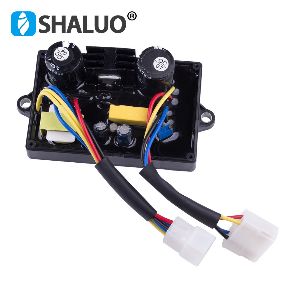 Generador diésel de gasolina, repuestos, soldador eléctrico, estabilizadores de voltaje, generador de 5KW, AVR 230v, HJ-5K25DH-6