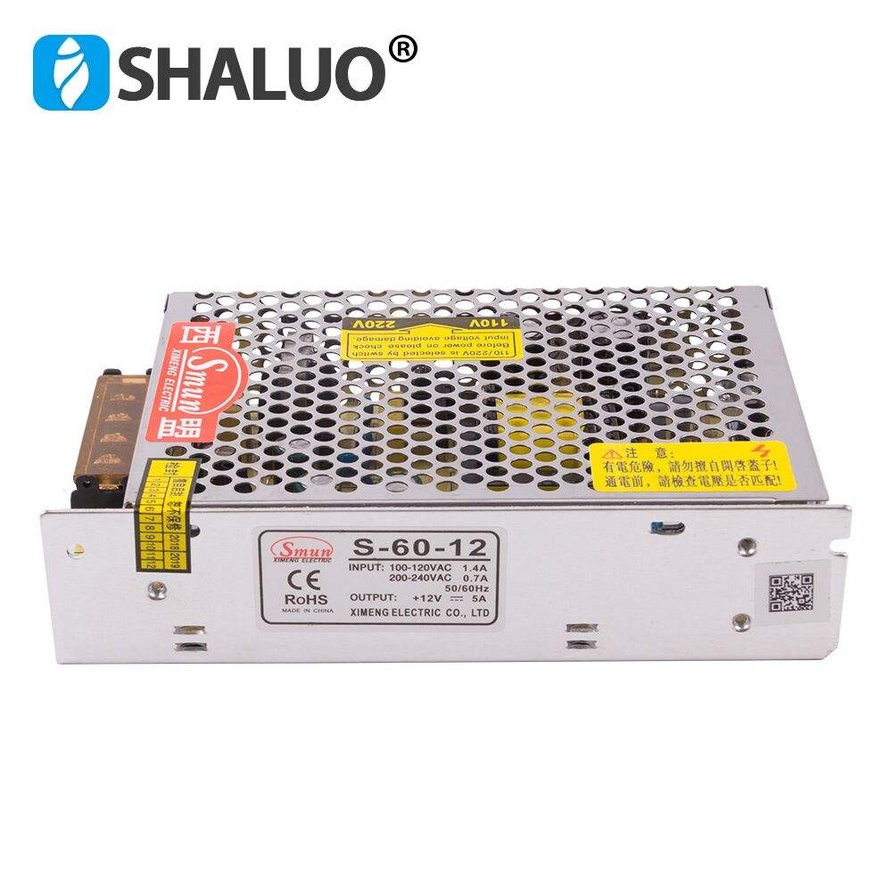 Cargador de batería generador diésel de 60W, 12V, 5A, cambio de CA sobre CC