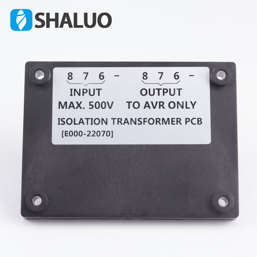 Transformador de aislamiento trifásico PCB E000-22070 de 500V