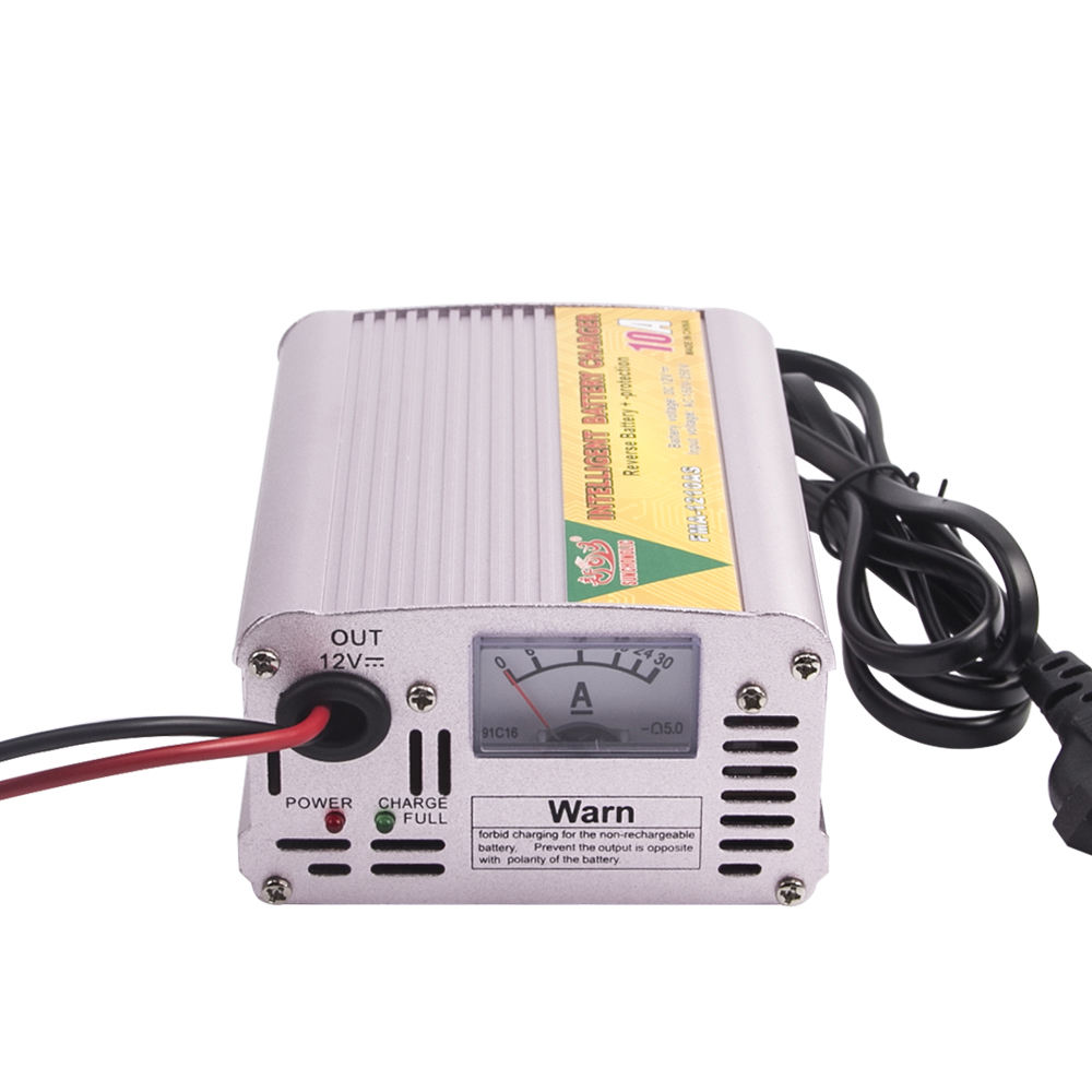 Módulo de cargador de batería inteligente para coche y motocicleta, adaptador de diseño de circuito de ventilador de refrigeración, medidor de amperios, CC de 12V y 7A