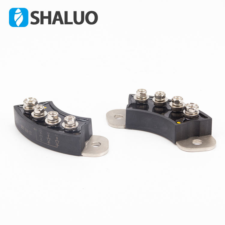 Módulo de puente rectificador de tiristor trifásico, encapsulado de generador, bus de engarzado de cuatro columnas MXGMXY50-12