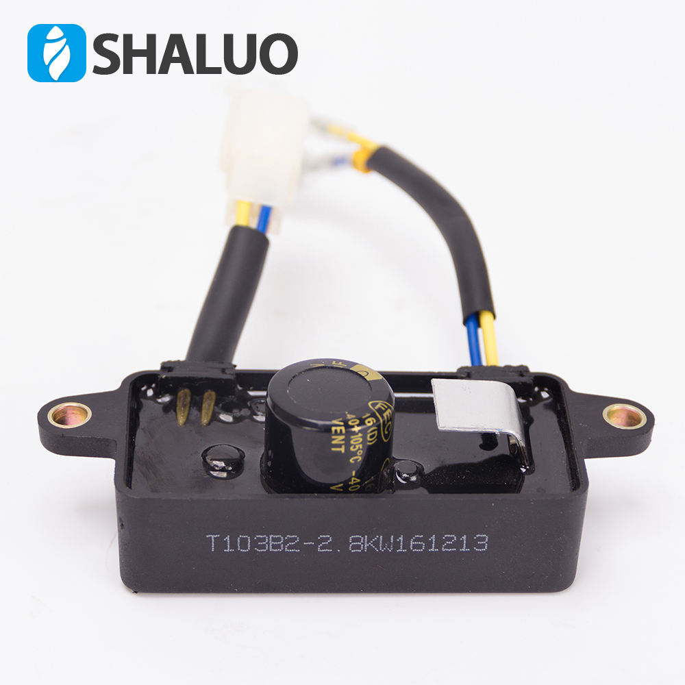 Estabilizador de voltaje del generador de gasolina, regulador de voltaje automático AVR monofásico 3kw 168 220V