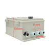 Pequeño generador Ats monofásico 220v 380v caja de panel de sistema de control de interruptor de transferencia automática