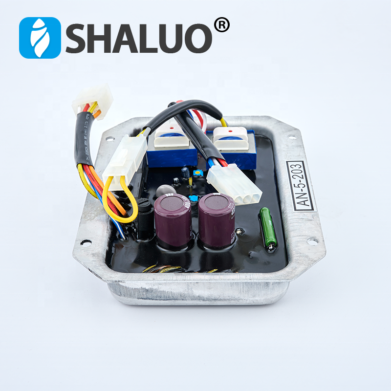 Piezas de repuesto del generador AVR, suministro ajustable de potencia, regulador de voltaje automático AN-5-203 para Denyo Genset