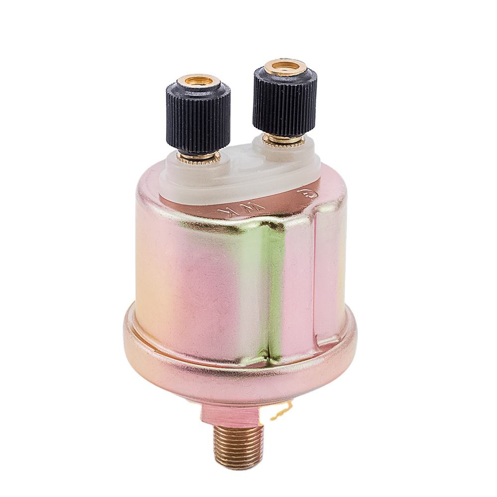 Sensor de presión de aceite universal VDO, tamaño de tornillo de 10mm, 1/8NPT, pieza del generador diésel, transmisores de enchufe de alarma de aceite, sensor de medidores de marca