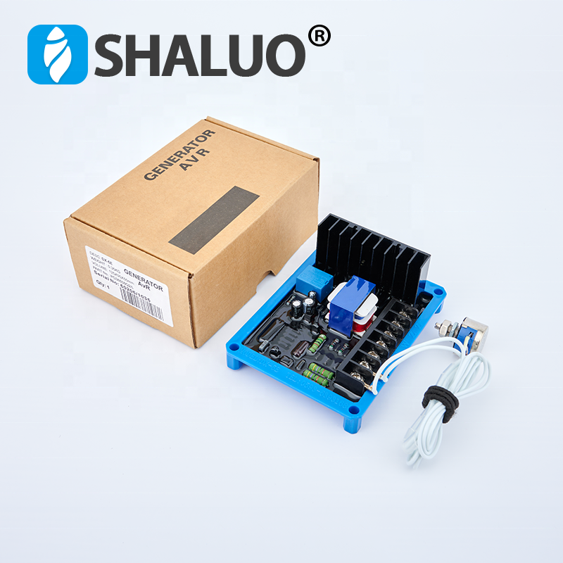 Generador diésel AVR, regulador automático de voltaje DX5E, generador trifásico de cepillo de carbono, estabilizador de voltaje, kit de accesorios