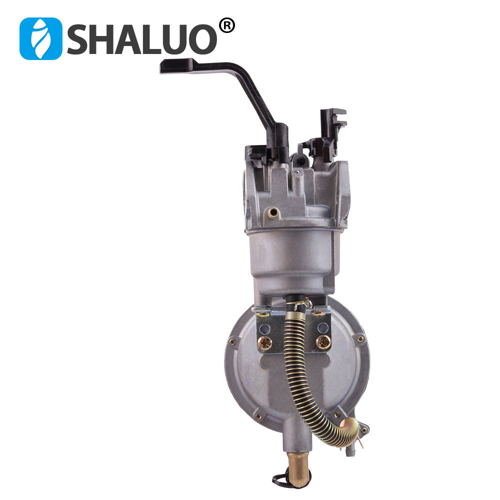 Kits de conversión de carburador de Gas LPG 168F, piezas de generador de repuesto de motor de gasolina de 2KW, 3KW y 170F, carburador de combustible Dual