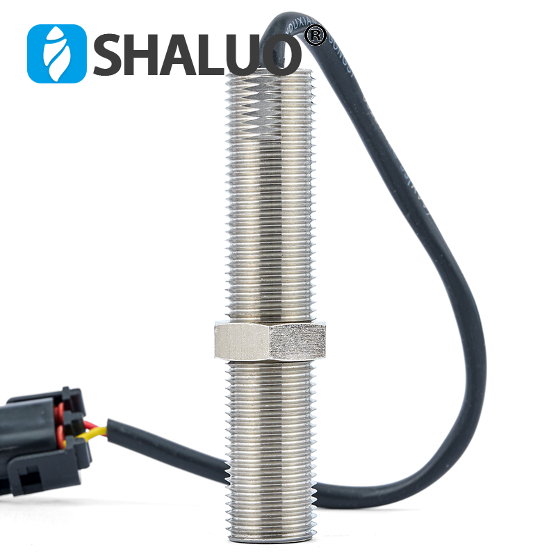 Sensor de velocidad magnético MPU 3034572, pieza del generador diésel de 80mm, rosca magnética M16 de 80mm, RPM, grupo electrógeno ohm, sensor inoxidable