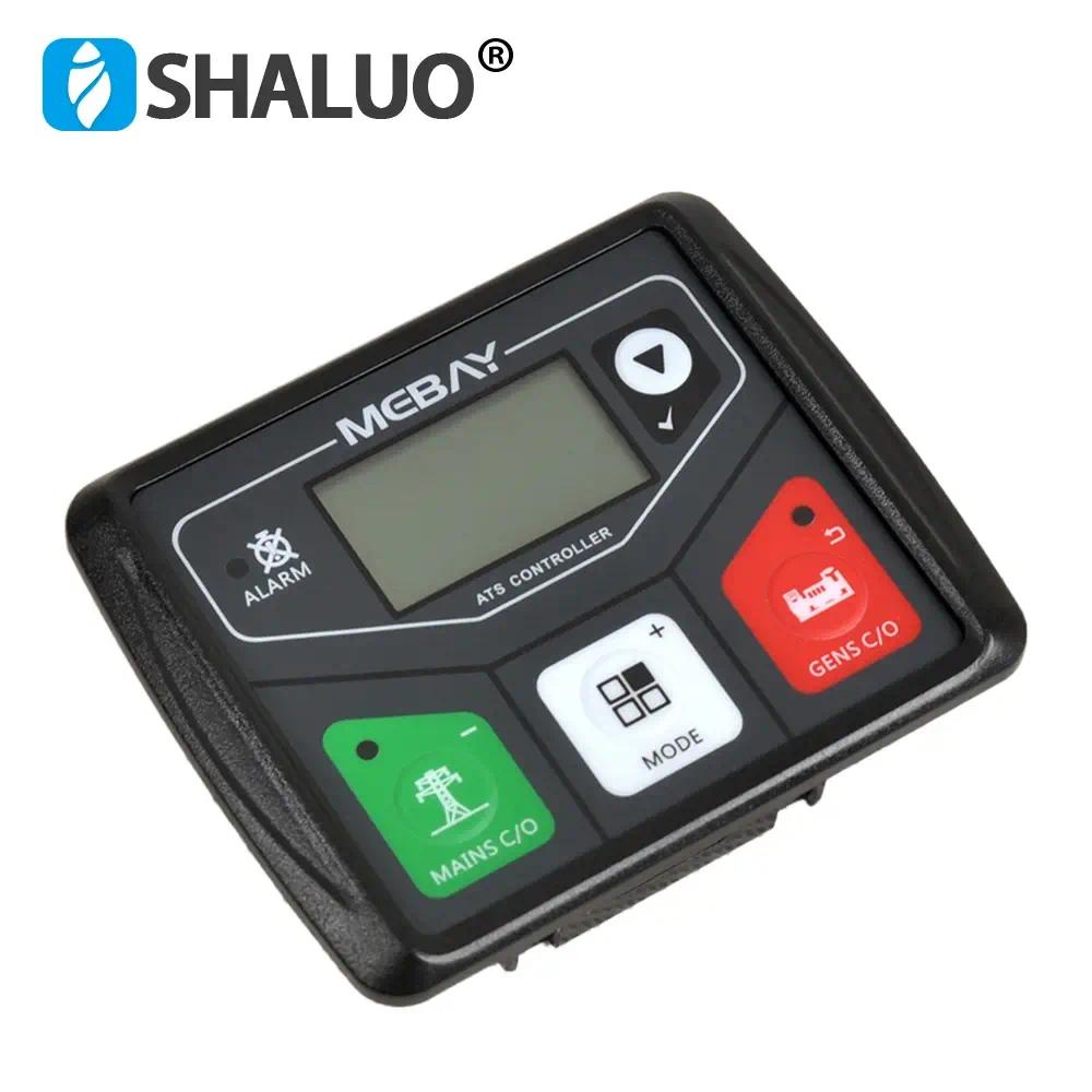 ATS320 ATS320AC ATS320DC Mebay ATS controlador Doble potencia Módulo de Control de Interruptor de Transferencia Automática con puerto USB piezas del generador