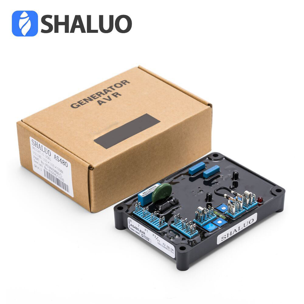 Piezas de repuesto del generador Avr, alternador trifásico de CA, regulador de voltaje automático 220v, precio AVR AS480