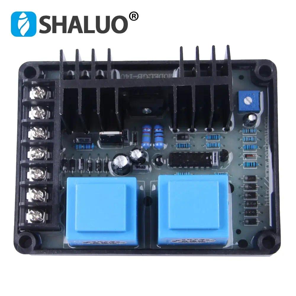 Generador GB140, regulador de excitación mutua, cepillo de 40kW, placa reguladora ajustable, accesorios de grupo electrógeno diésel STC