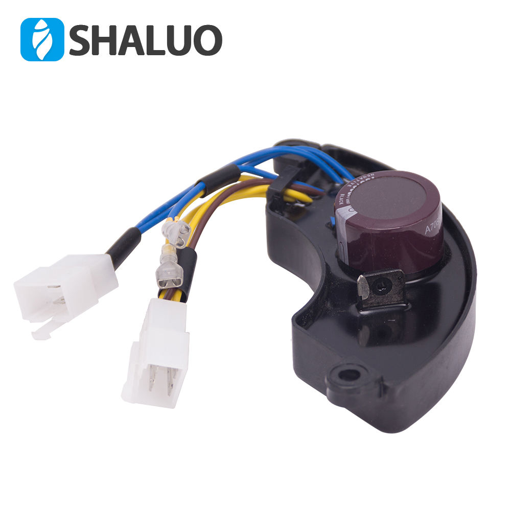 Estabilizador de voltaje del generador de gasolina, regulador de voltaje automático trifásico AVR, 5kw, 3kw, 188