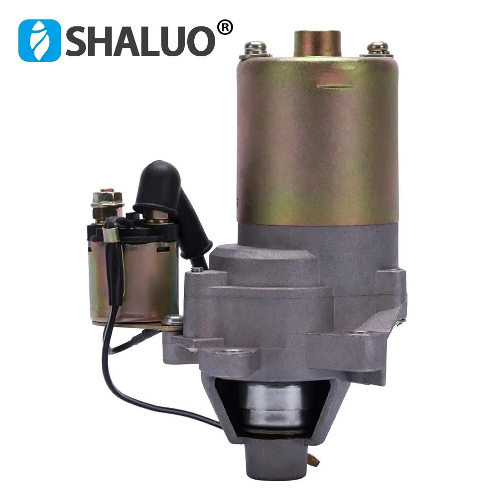 Arrancador de Motor eléctrico de gasolina 12V 0.25KW 5.5HP QDJ113 para repuestos de motores diésel 168F 170F