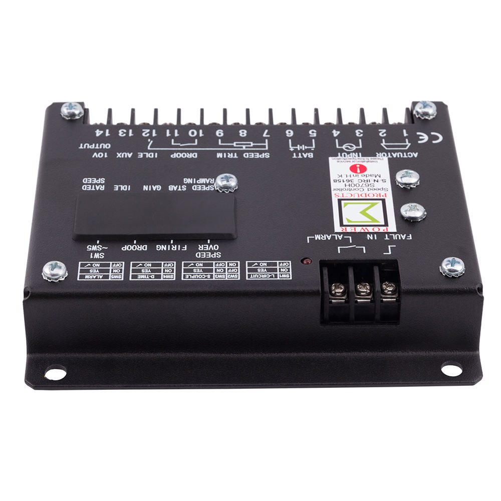Regulador electrónico de velocidad del generador diésel 6700H