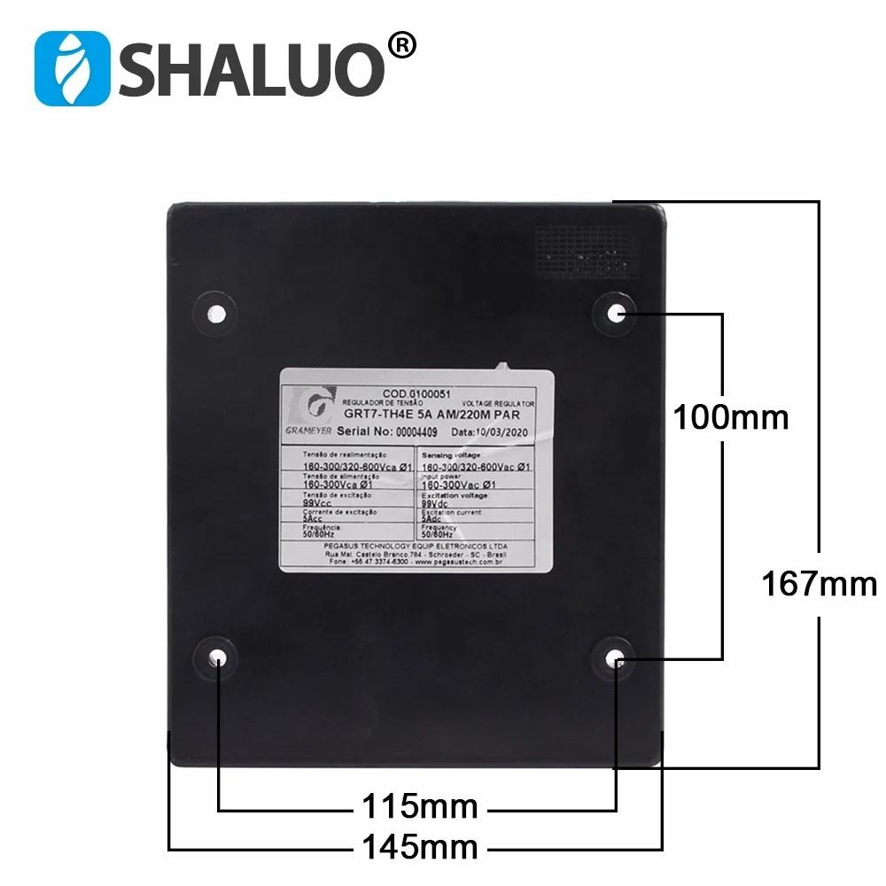 Nuevo GRT7-TH4E AVR CAT generador automático estabilizador y regulador de voltaje módulo de Control Compatible con piezas originales Genset