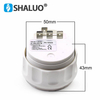 Generador de DC9-32V de 0-190 ohmios, medidor de nivel de agua VDO con luz trasera roja, apto para barco, tanque de agua de coche, piezas de repuesto de 52MM