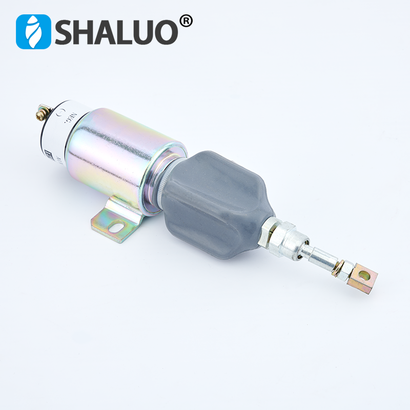 Generador diésel de 12V y 24V, parada de Motor, Magneetventiel Graafmachine Brandblusser Vlam Uit Brandstof Schakelaar