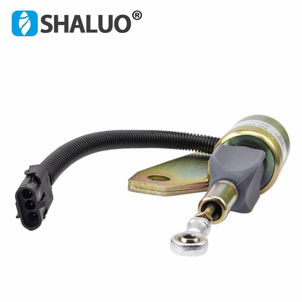 SA-4959 3991625 24V 3991624 12V Válvula solenoide de parada de combustible Interruptor de apagado del motor