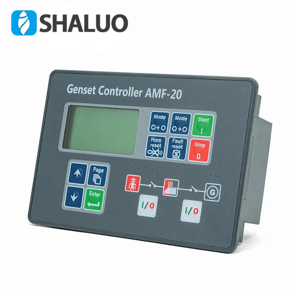 Módulo de Control de generador diésel AMF20, controlador de generador de arranque automático compatible con AMF20 Original