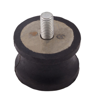 Almohadilla antivibración para generador, almohadillas para pies en forma de T, equipo de 120kg, máquina herramienta, almohadilla de goma para pies, almohadilla redonda a prueba de golpes fija