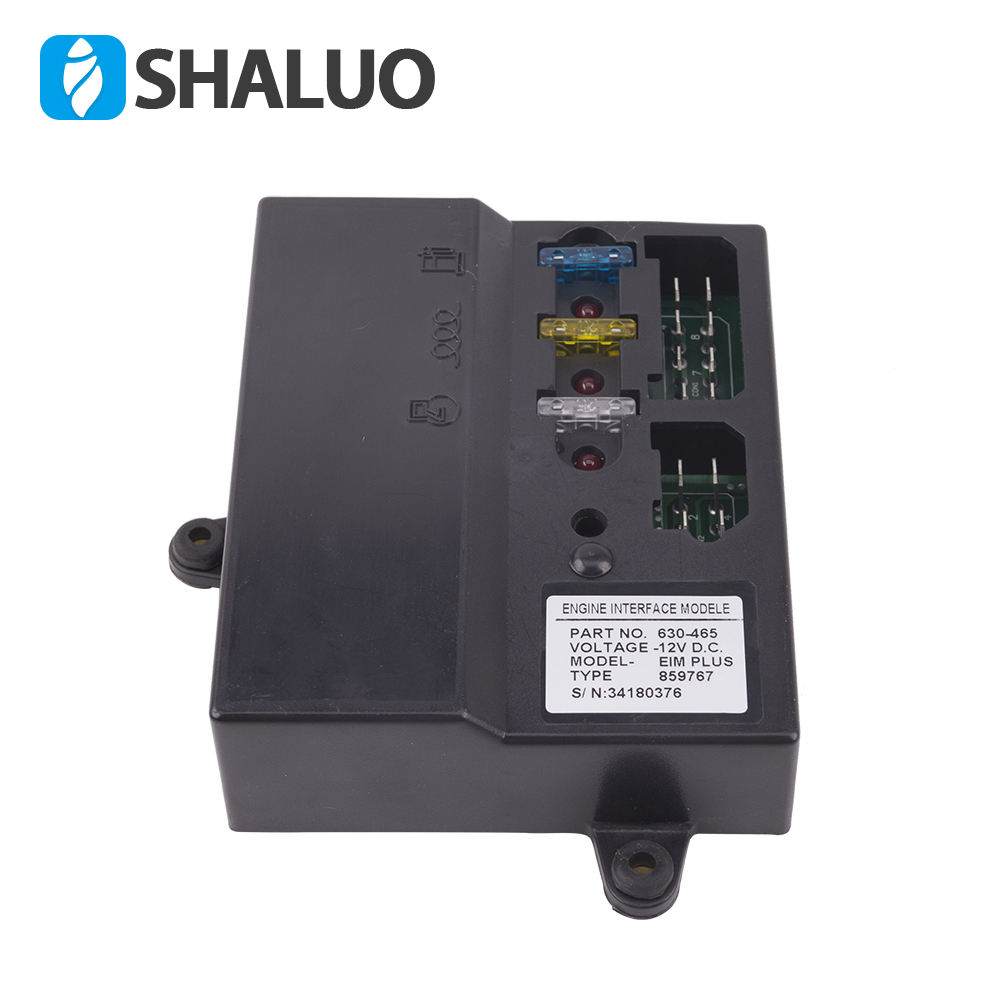 Controlador de protección del regulador de velocidad del generador diésel EIM PLUS 12V DC módulo de interfaz del motor 630-465 630-466