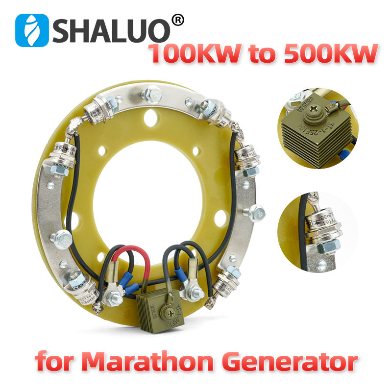 Módulo de puente rectificador de silicio giratorio supresor de sobretensiones de diodo de 100KW a 500KW para generador Marathon XT-1-25F10A