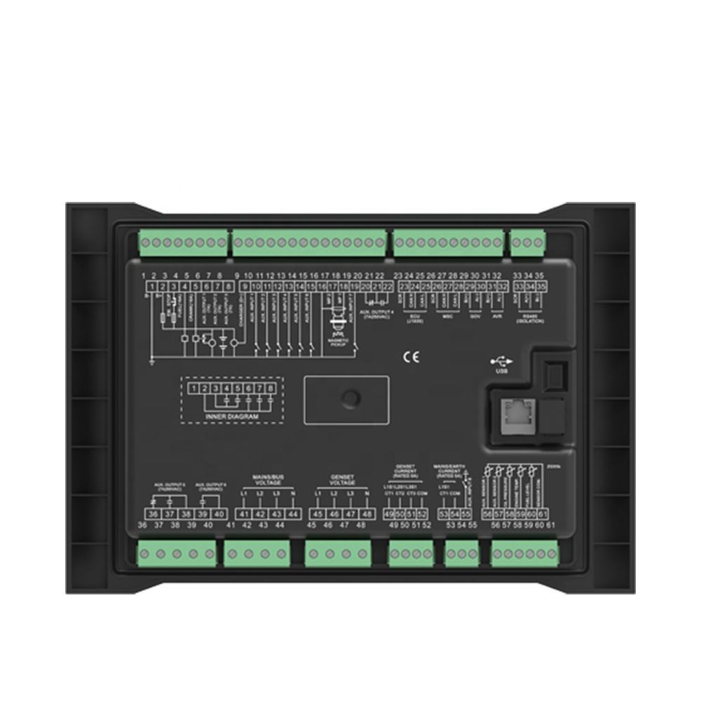 Panel de módulo controlador paralelo SmartGen HGM9510, arranque automático, parada, generador diésel, pantalla LCD de 4,3 pulgadas, panel de Control