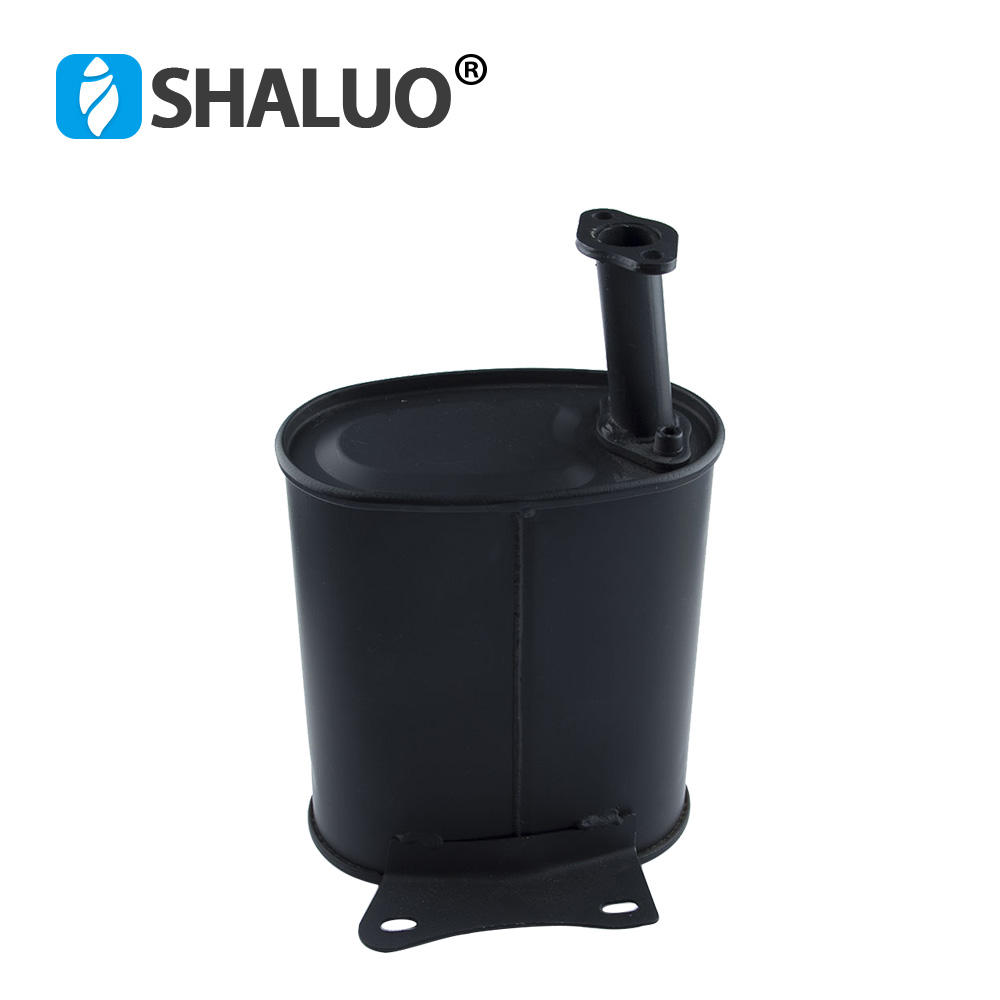 Generador de gasolina GX390, silenciador de 5kw, 6,5kw y 7KW con doblador, juntas de silenciador del generador 188F190F 192F