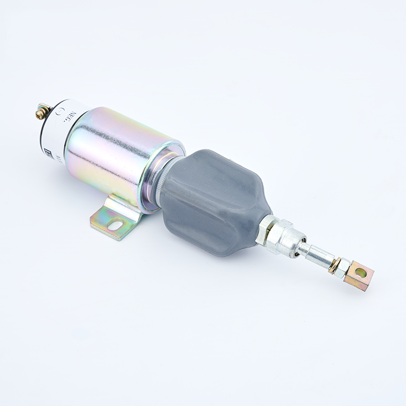 Generador diésel de 12v y 24V, válvula solenoide de parada de motor, extintor de excavadora, interruptor de combustible