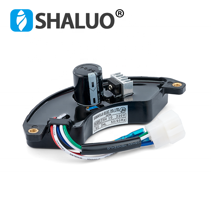 Repuestos para generador de gasolina Avr 5kw 6kw 7.5kw universal monofásico 6 cables ac regulador de voltaje automático