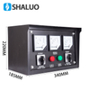 Gabinete de control de terminal de grupo electrógeno diésel, salida de 30 kW a 200 kW, caja de distribución de 380V, piezas de ensamblaje, venta directa de fábrica