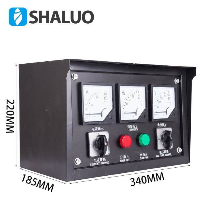 Gabinete de control de terminal de grupo electrógeno diésel, salida de 30 kW a 200 kW, caja de distribución de 380V, piezas de ensamblaje, venta directa de fábrica