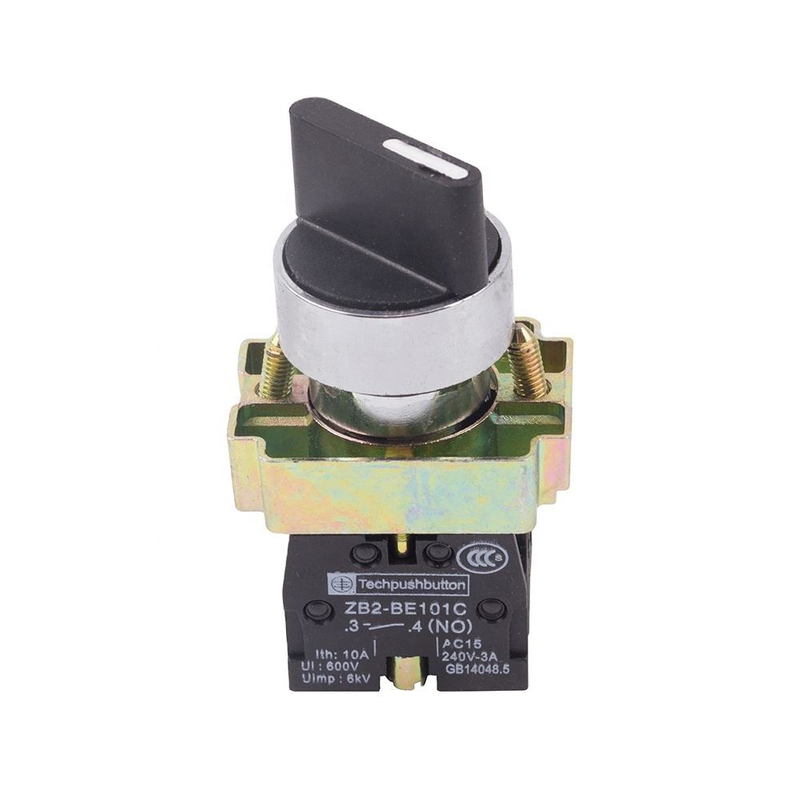 Generador interruptor de botón Ui AC 660V Ith 10A verde autoreinicializado rojo autobloqueo