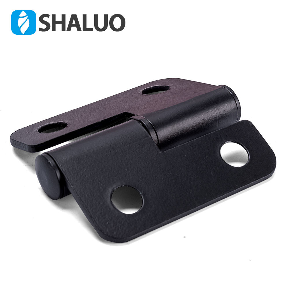 El dosel del generador silencioso diésel parte las bisagras de puerta de hierro de 3mm de espesor, tipos de bisagras de armario inoxidables