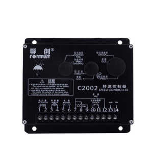 Controlador de velocidad del motor de CC del generador diésel c2002