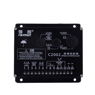 Controlador de velocidad del motor de CC del generador diésel c2002