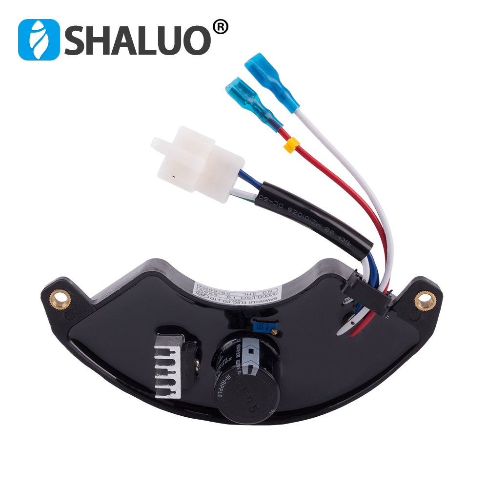 Piezas trifásicas de gasolina avr ketuo, regulador de voltaje regulable automático, estabilizador de generador de gasolina, 5kw, 7,5 kW, 380v, 8 cables