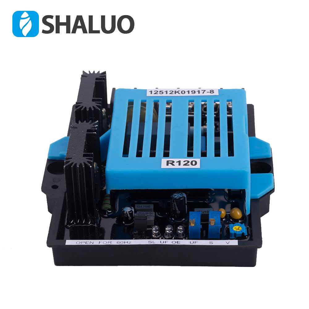 Regulación de voltaje del grupo electrógeno con motor diésel AVR R120