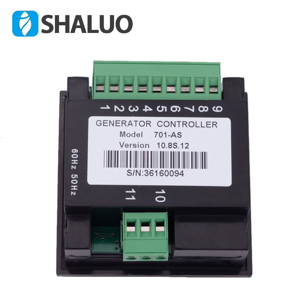 Generador diésel, panel electrónico manual, kits de placa de circuito, controlador de arranque con llave genset 701 701K-AS