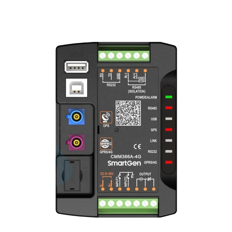 Smartgen CMM366A-4G 4G GPRS red inalámbrica monitoreo en la nube módulo de comunicación CMM366A-ET Panel de Control del generador Ethernet